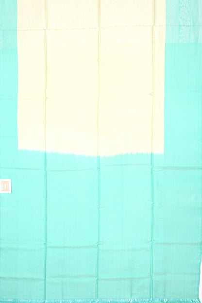Coimbatore SIlk Brocade Sea Green Saree