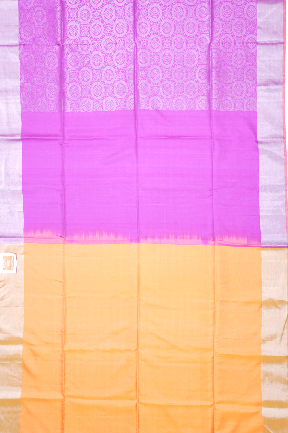 Coimbatore Silk Brocade Purple Saree