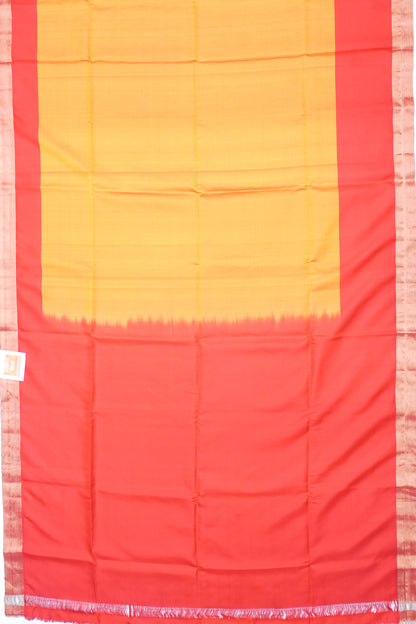 Coimbatore Silk Butta Orange Saree