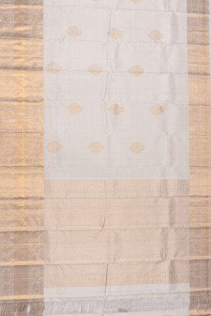 Taranga Kanchi Silk Butta Grey Saree