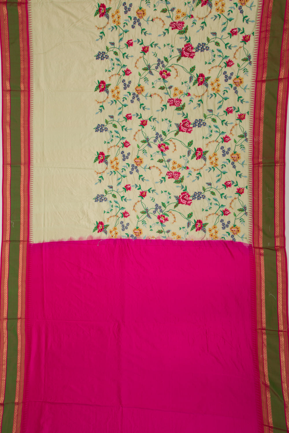 Soft Silk Embroidery Pastel Green Saree