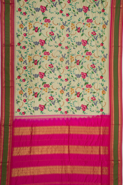 Soft Silk Embroidery Pastel Green Saree