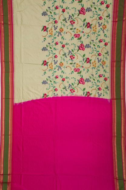 Soft Silk Embroidery Pastel Green Saree