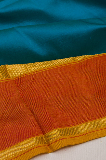Soft Silk Embroidery Blue Saree