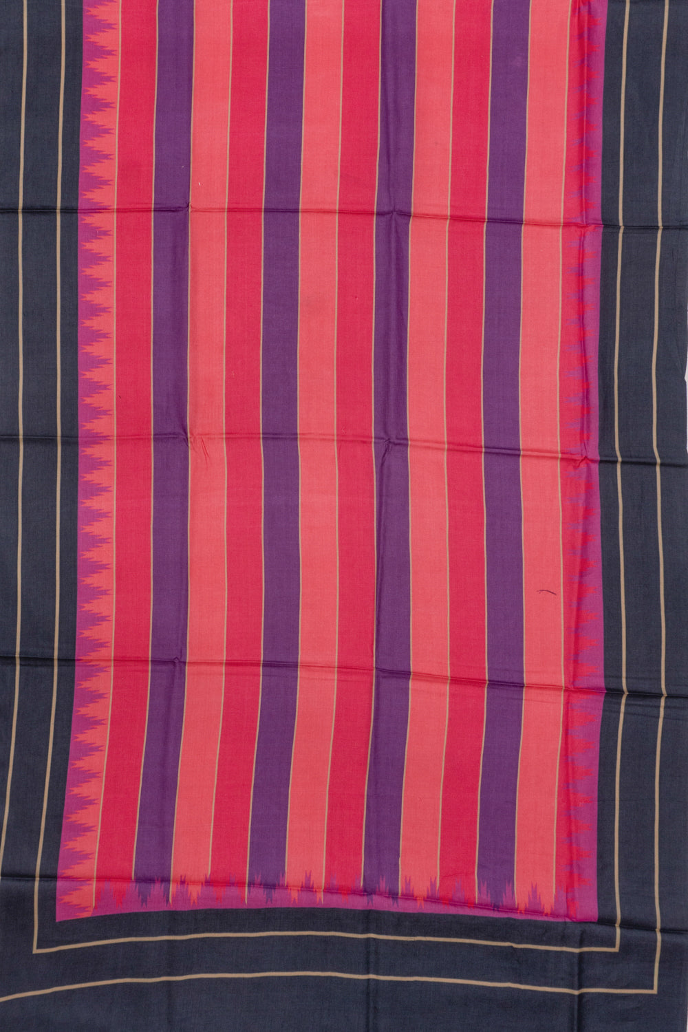 Tussar Printed Multicolour Saree