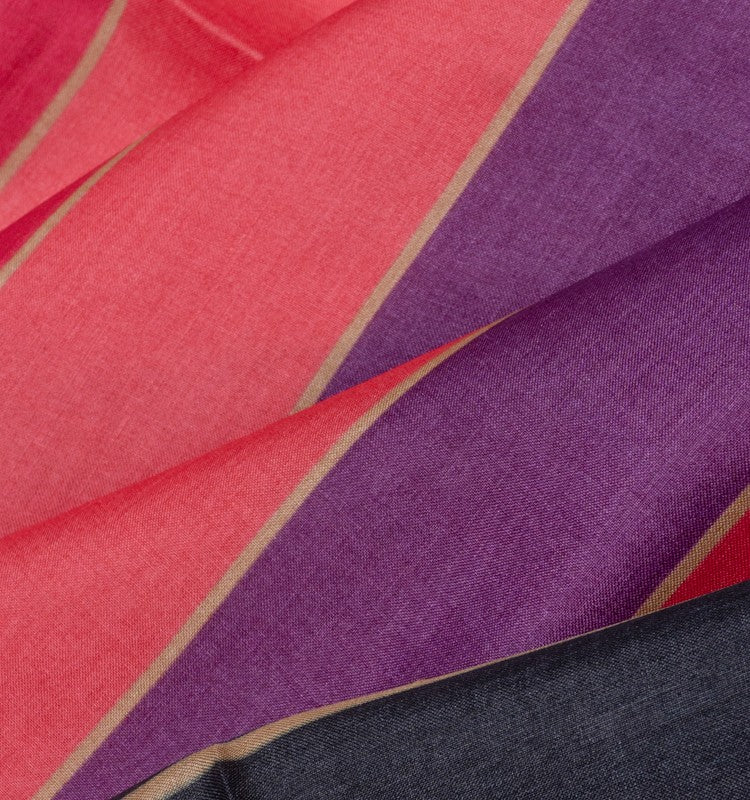 Tussar Printed Multicolour Saree