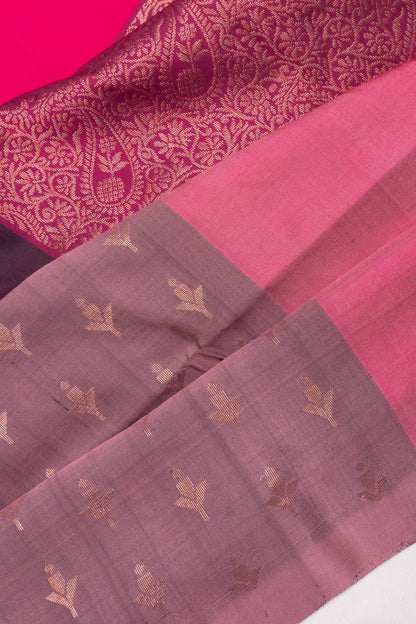 Coimbatore Silk Butta Pink Saree