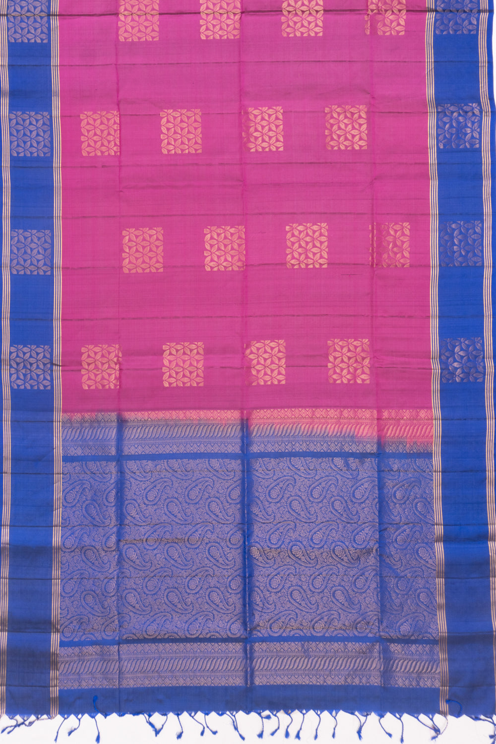 Coimbatore Silk Butta Purple Saree