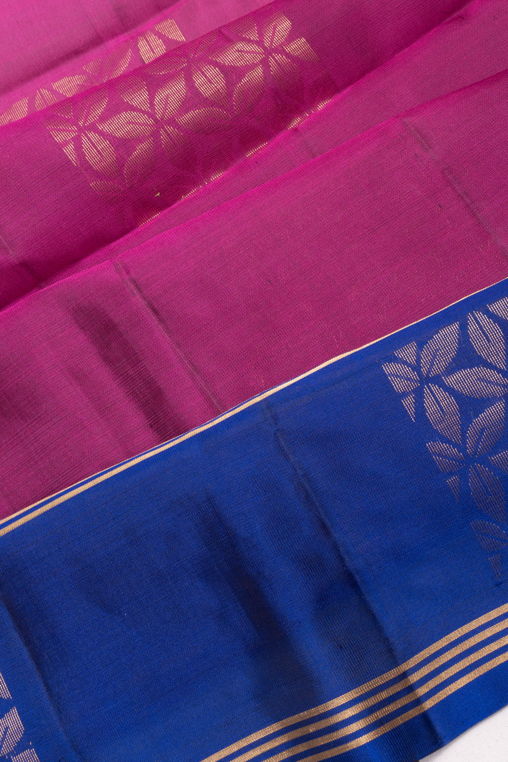 Coimbatore Silk Butta Purple Saree