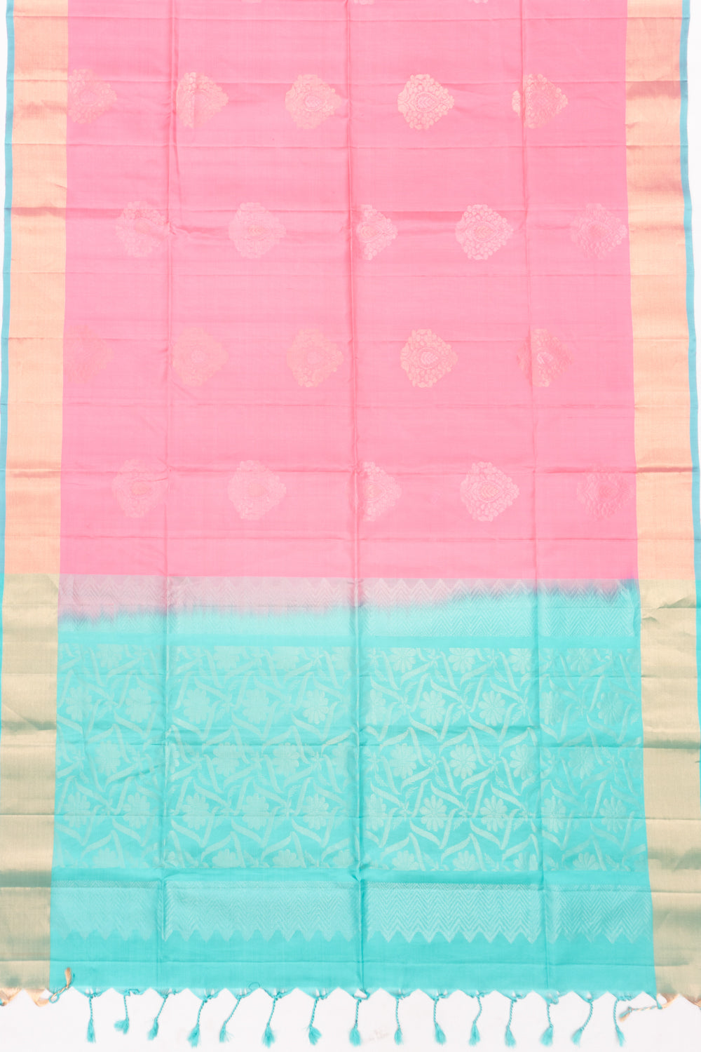Coimbatore Silk Butta Pink Saree