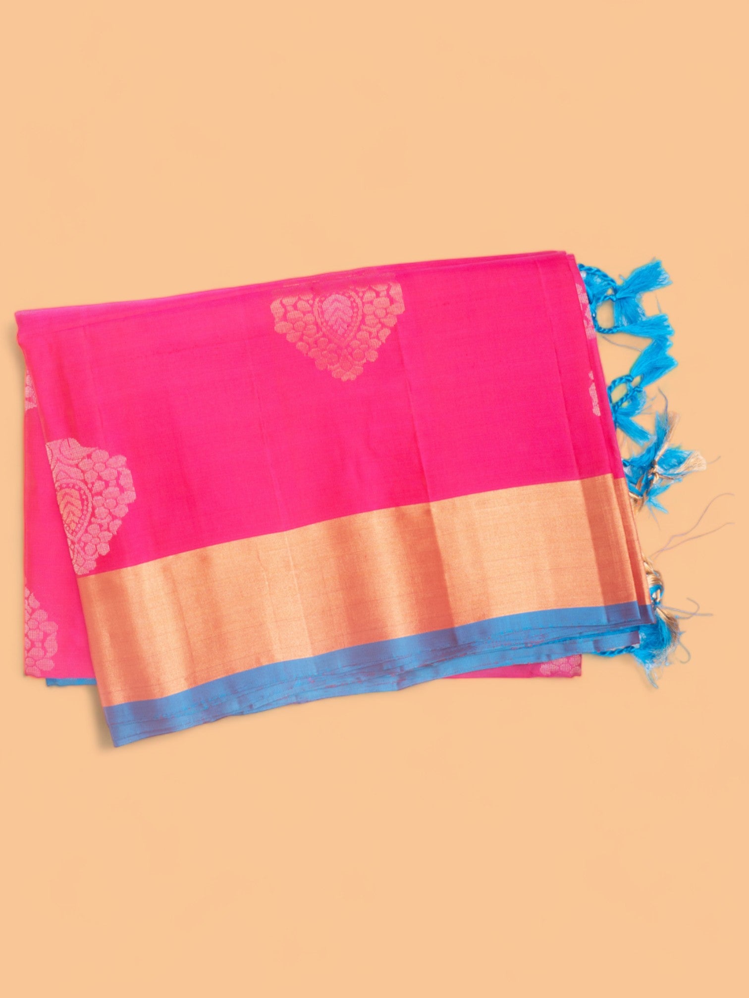 Coimbatore Silk Butta Pink Saree