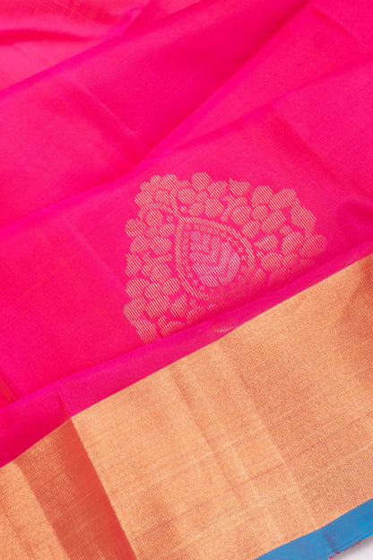 Coimbatore Silk Butta Pink Saree