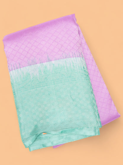 Coimbatore Silk Brocade Lavender Saree