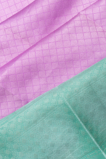 Coimbatore Silk Brocade Lavender Saree