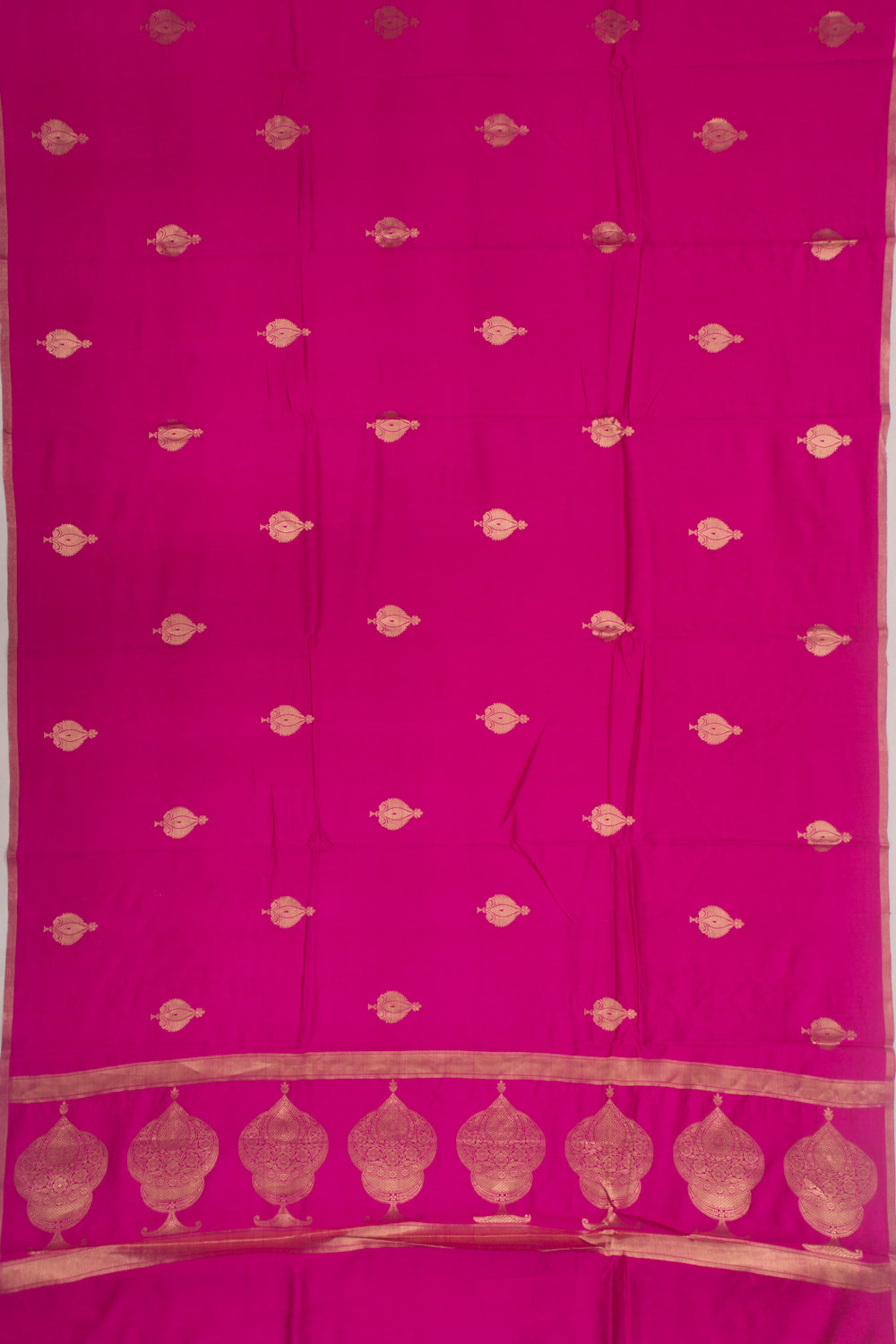 Banarasi Katan Silk Butta Pink Saree