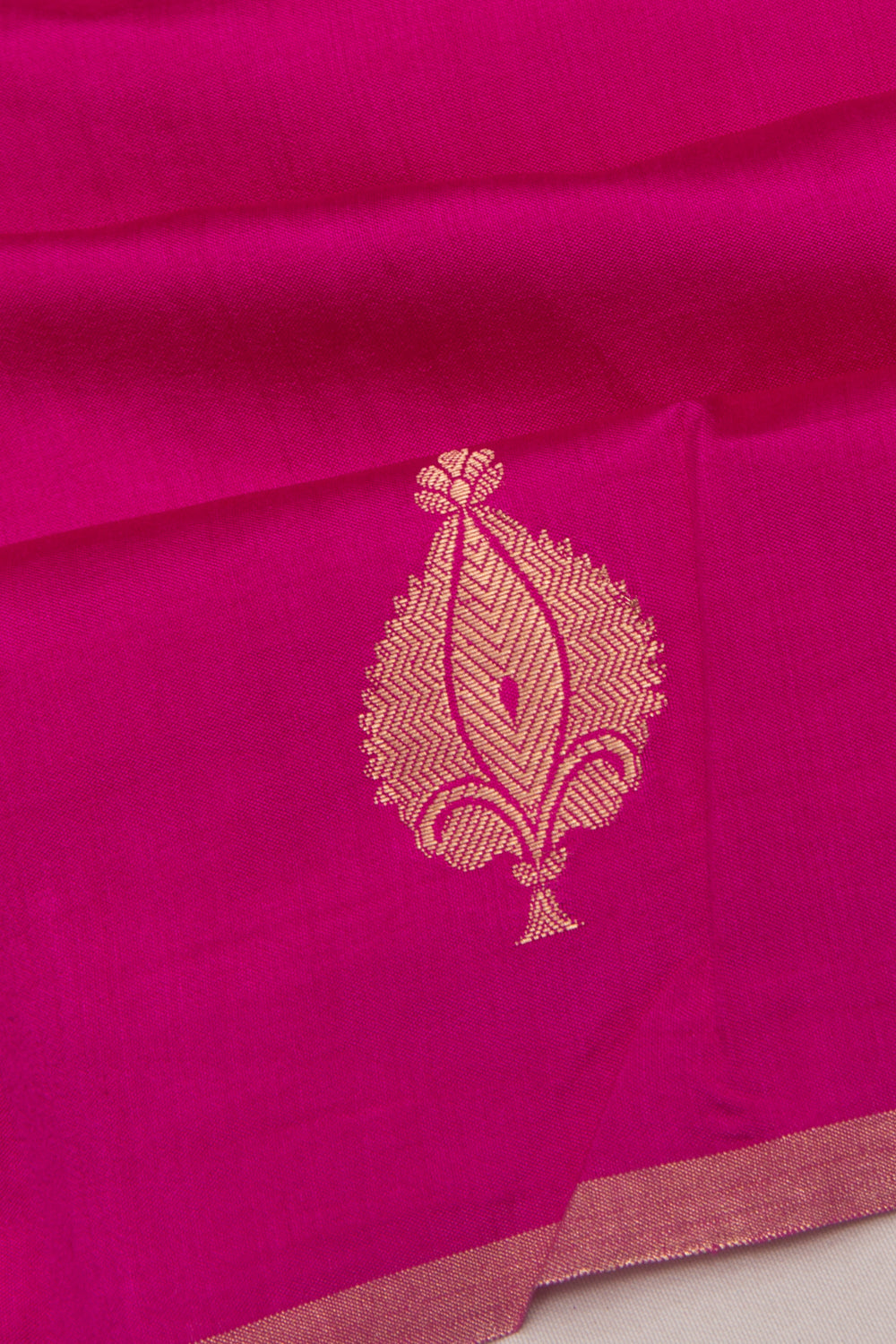 Banarasi Katan Silk Butta Pink Saree