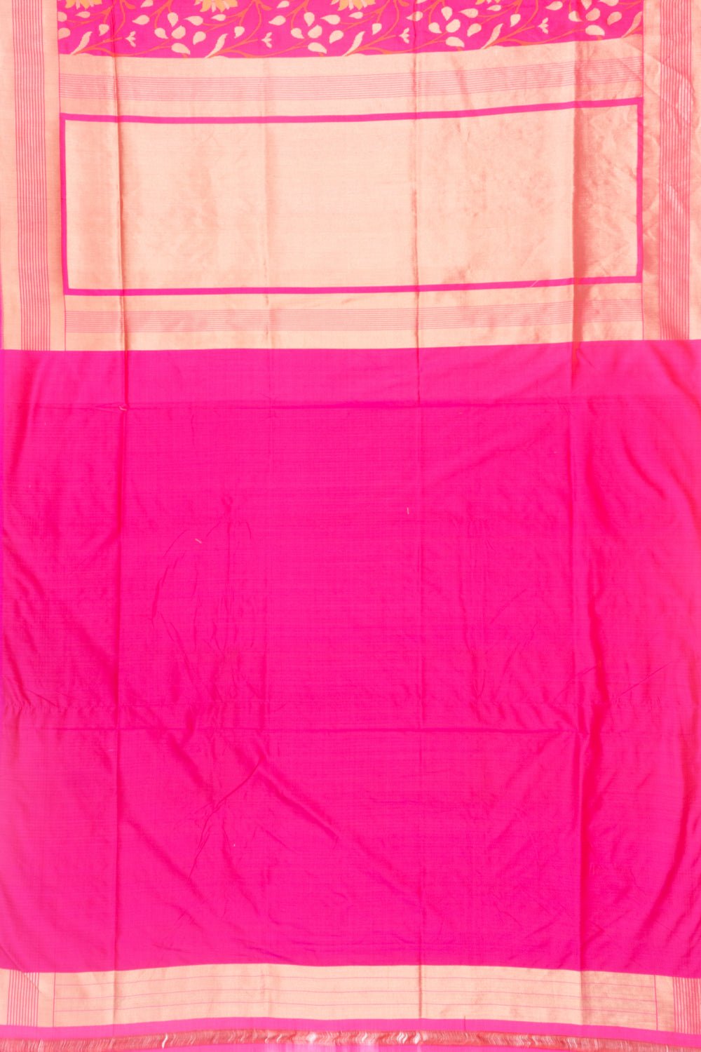 Banarasi Silk Brocade Pink Saree