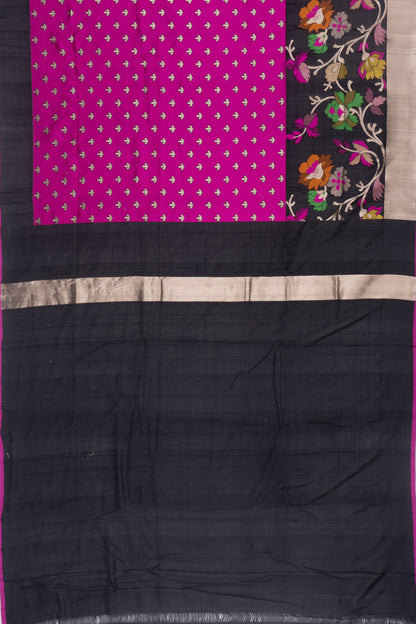 Banarasi Silk Butta Pink Saree