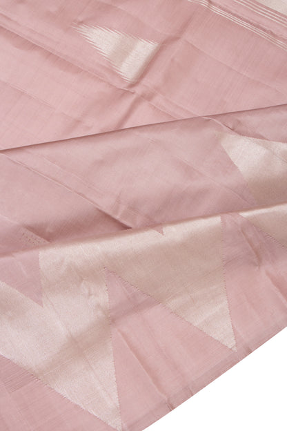 Kanchipuram Silk Butta Lilac Saree