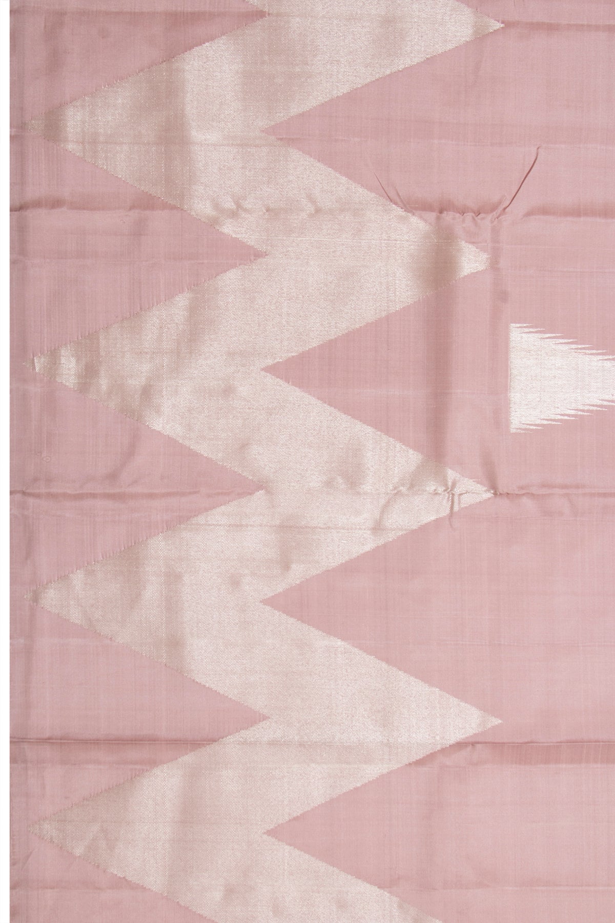 Kanchipuram Silk Butta Lilac Saree