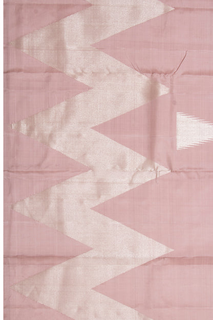 Kanchipuram Silk Butta Lilac Saree