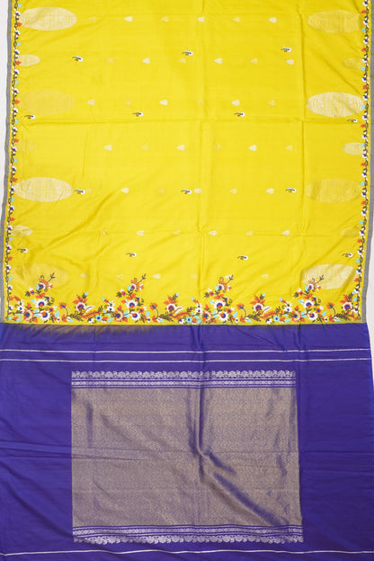 Soft Silk Butta Pastel Green Saree