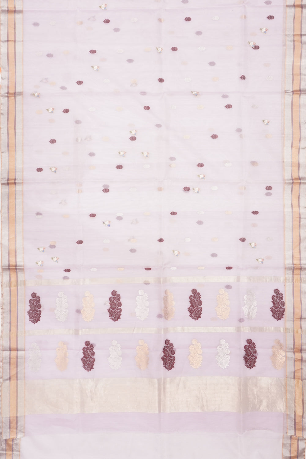 Organza Butta Lavender Saree