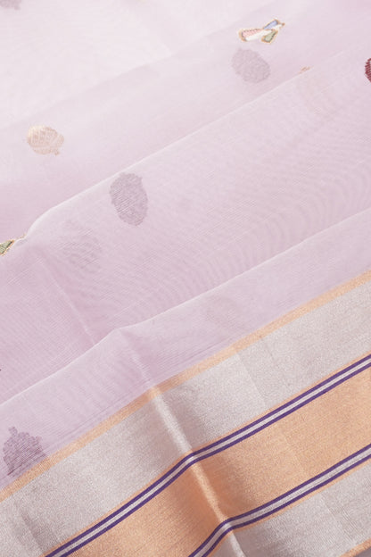 Organza Butta Lavender Saree