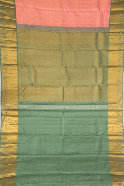 Taranga Kanchi Silk Brocade Baby Pink Saree