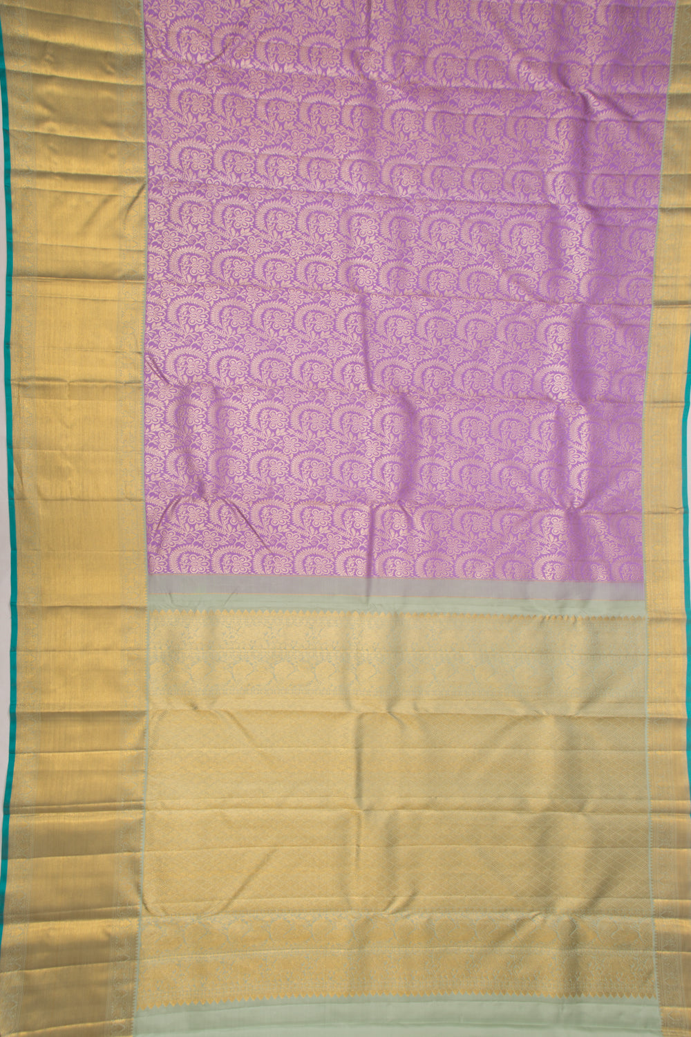 Taranga Kanchi Silk Brocade Lavender Saree