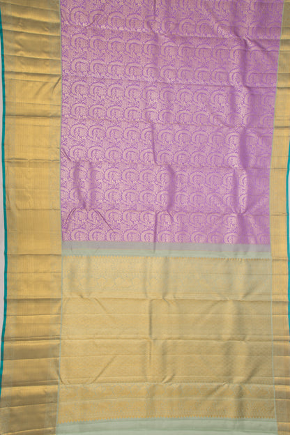 Taranga Kanchi Silk Brocade Lavender Saree