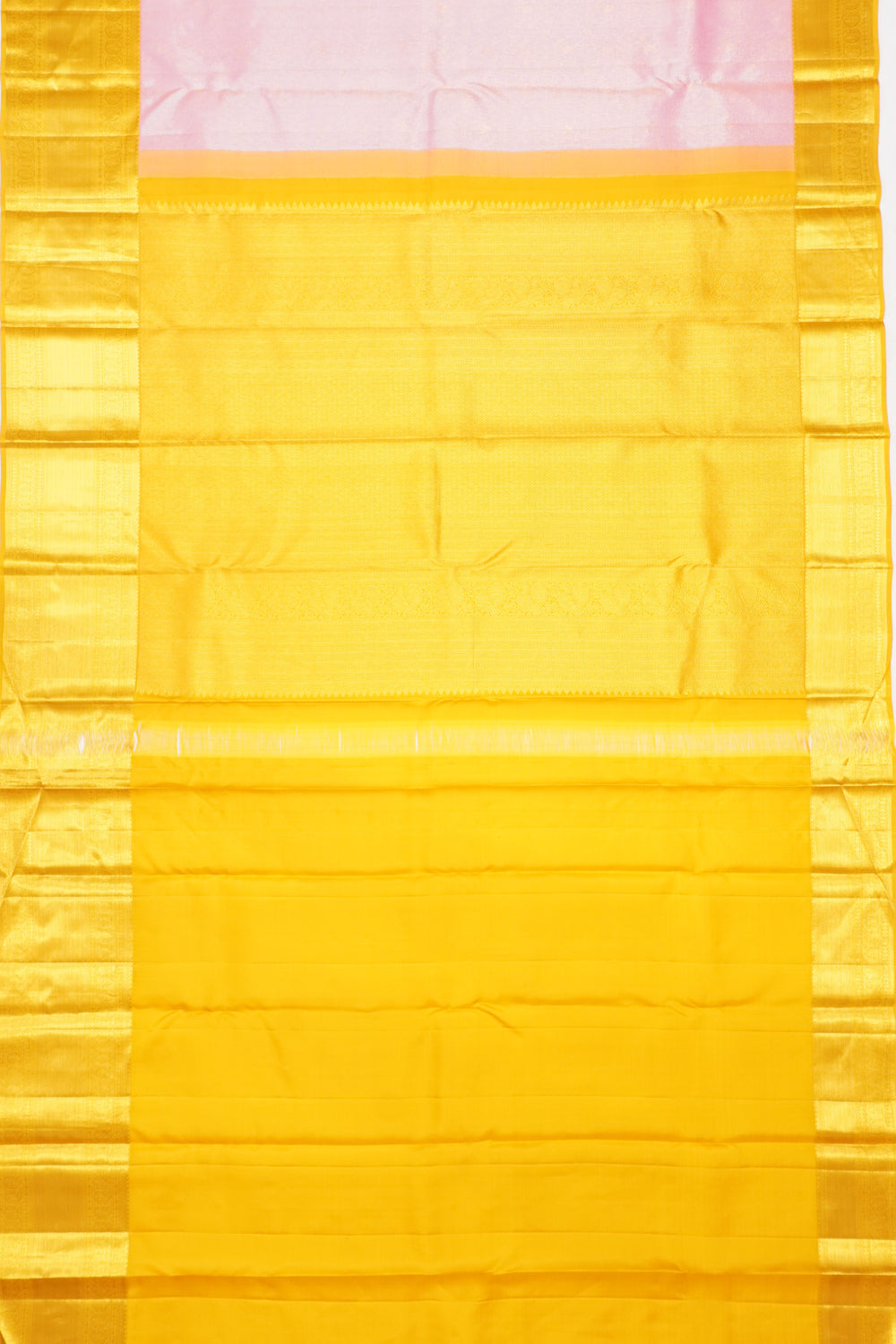 Taranga Kanchi Silk Brocade Baby Pink Saree