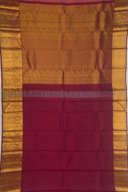 Taranga Kanchi Silk Jaal Pink Saree