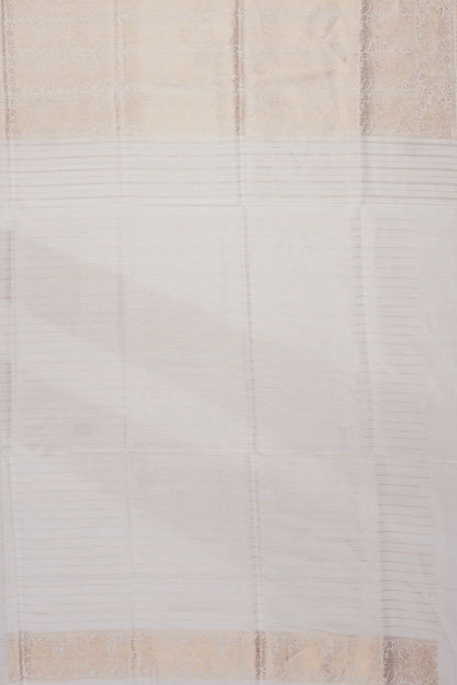 Banarasi Silk Plain Pista Green Saree