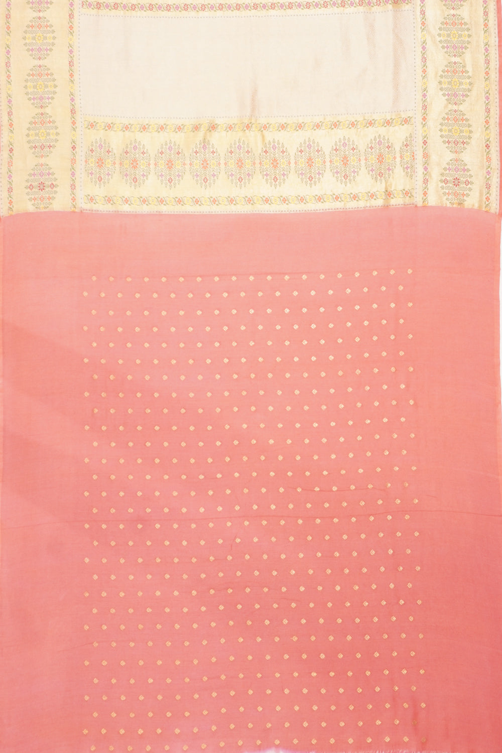 Banarasi Tussar Brocade Purple Saree