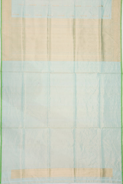 Banarasi Silk Tissue Butta Green Saree