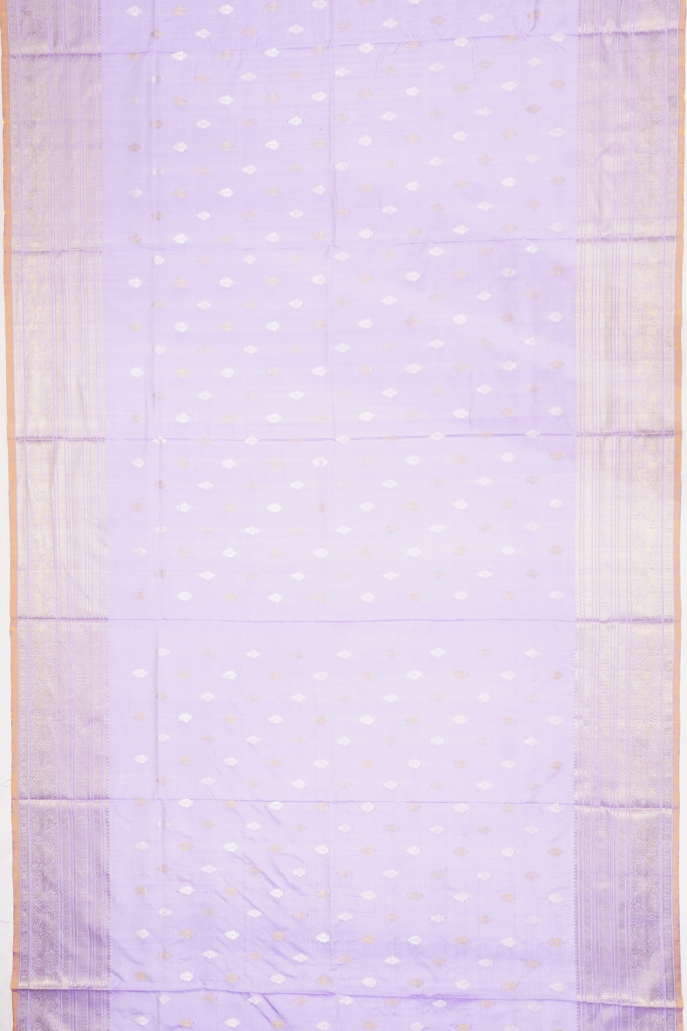 Kanchipuram Silk Butta Lavender Saree