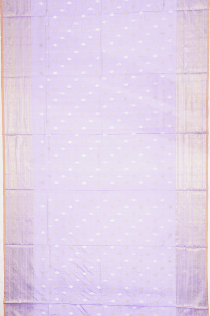 Kanchipuram Silk Butta Lavender Saree