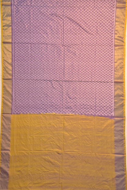 Pochampally Silk Ikat Lavender Saree