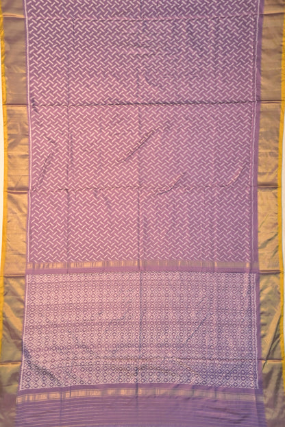 Pochampally Silk Ikat Lavender Saree