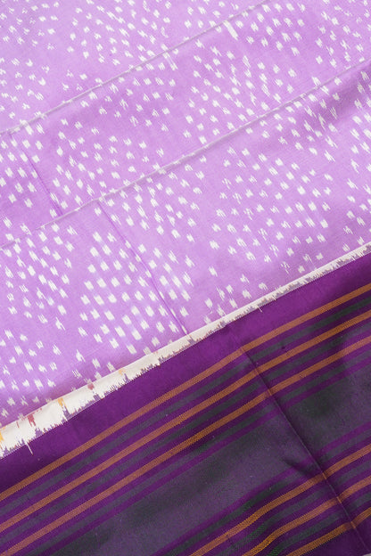 Pochampally Silk Ikat Lavender Saree