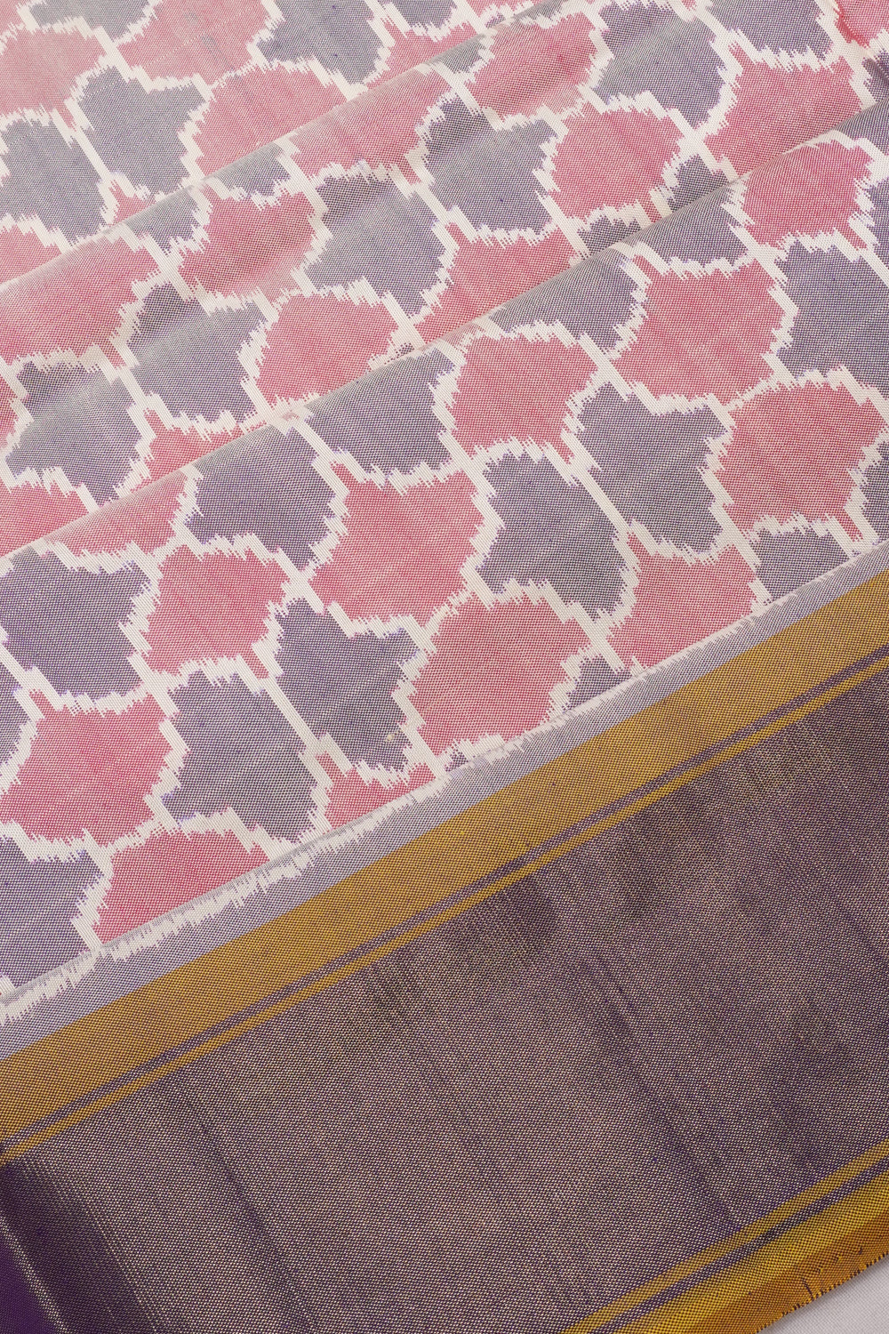 Pochampally Silk Ikat Multicolour Saree