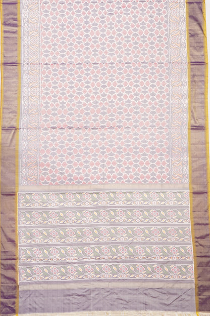 Pochampally Silk Ikat Multicolour Saree