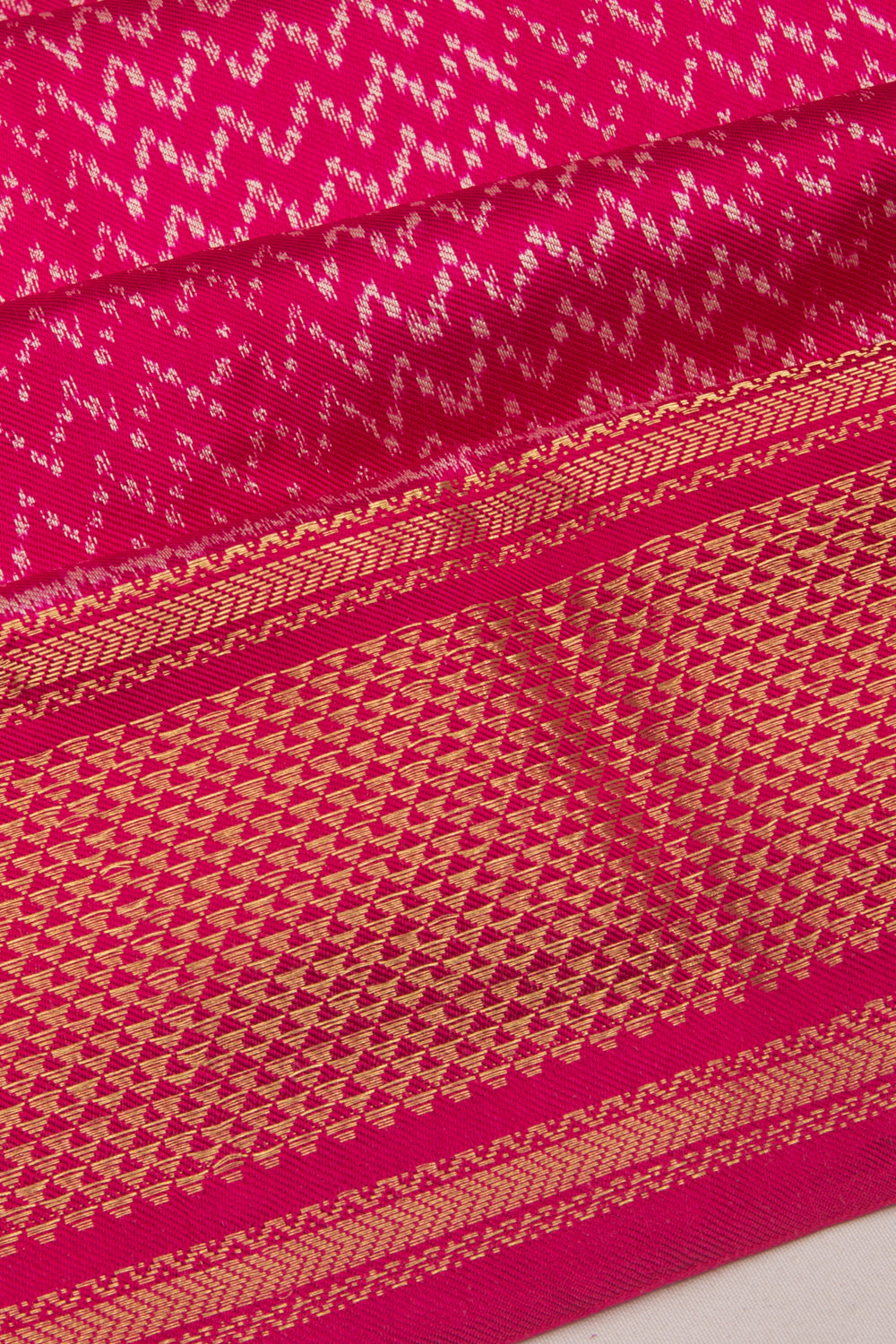Pochampally Silk Ikat Purple Saree