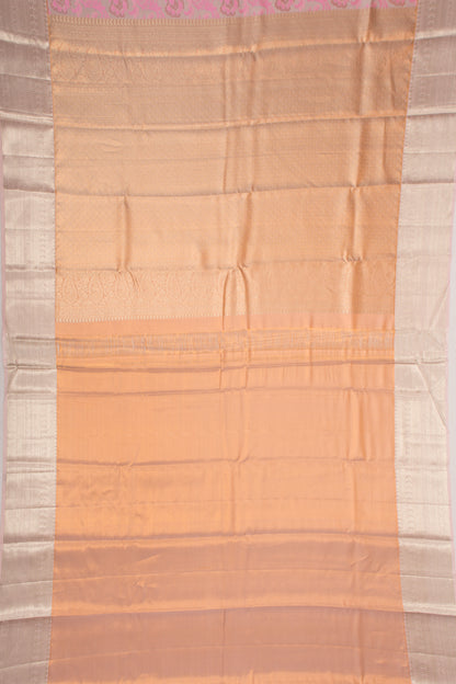 Taranga Kanchi Silk Jaal Pink Saree