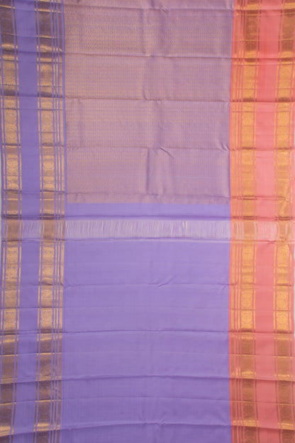 Kanchipuram Silk Brocade Pink Saree