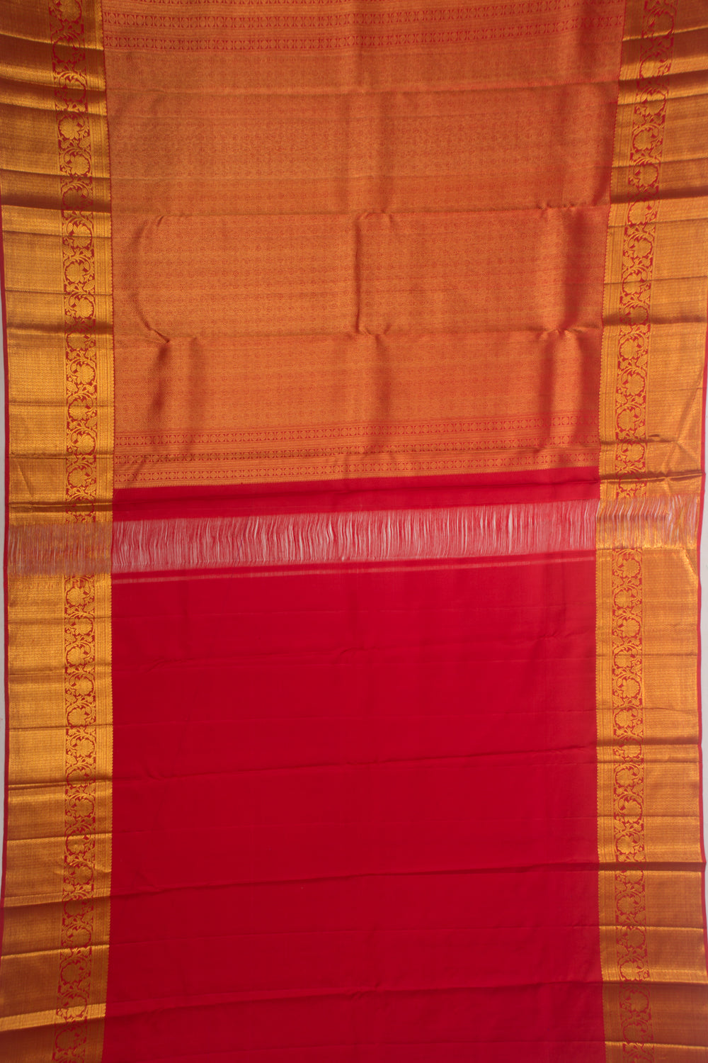 Kanchipuram Silk Brocade Green Saree