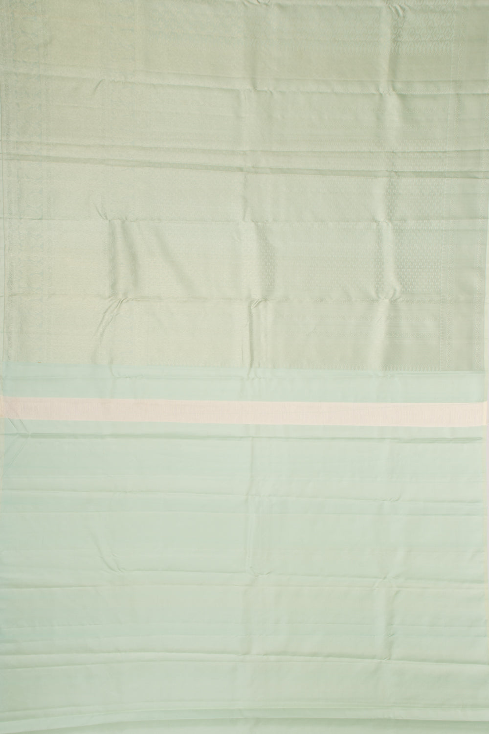 Kanchipuram Silk Brocade Pastel Green Saree
