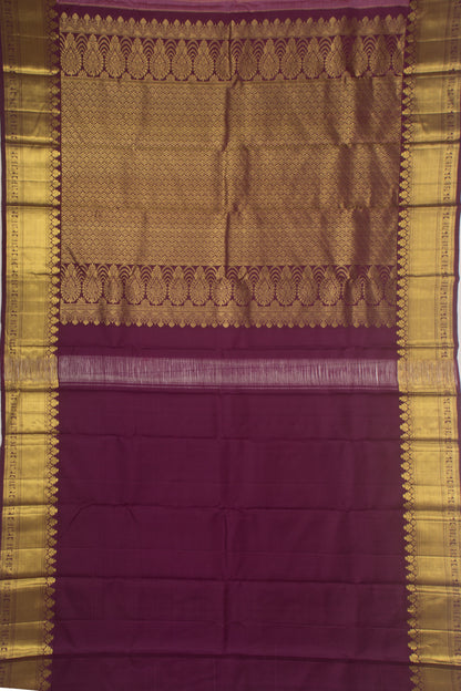 Kanchipuram Silk Brocade Pink Saree