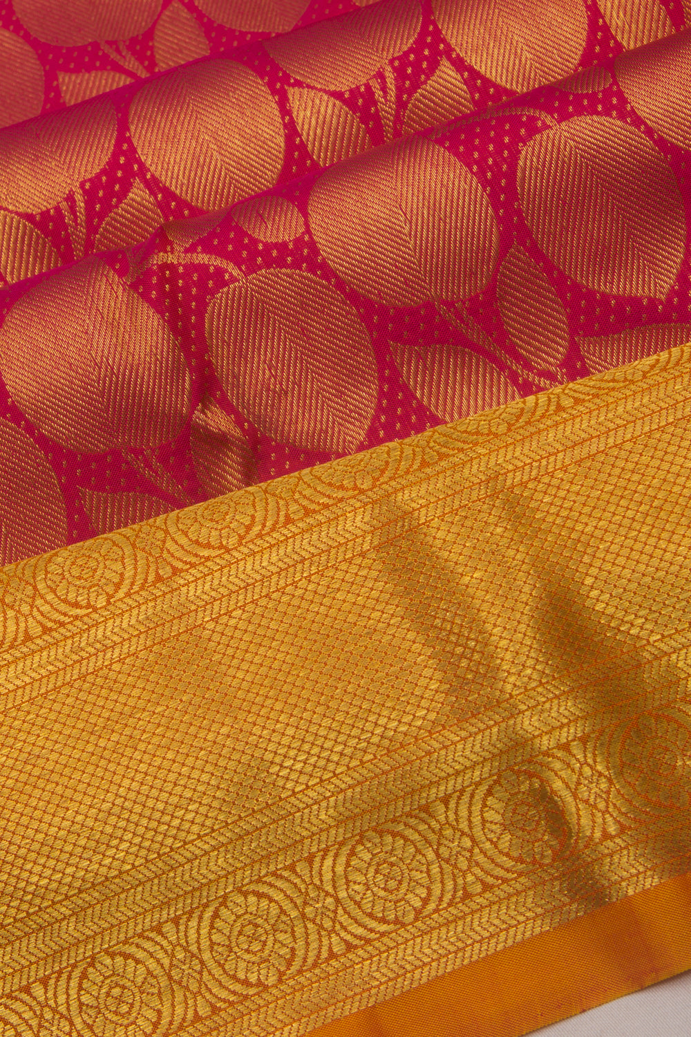Taranga Kanchi Silk Pink Saree